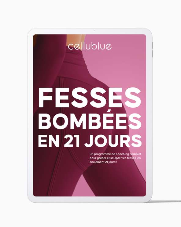 Slider guide fesses bombées Cellublue présentation étape 1