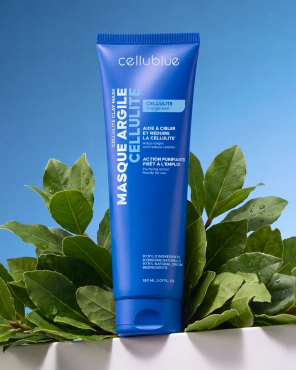 Masque Detox Cellulite Cellublue pot et packaging