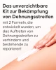 Anti-Dehnungsstreifen Kit Cellublue Inhalt und Verpackung