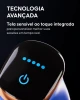 Aparelho anticelulite Cellublue a demonstrar intensidades reguláveis