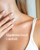 Efekt napinający żelu do biustu Cellublue na dekolcie