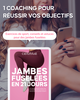 Slider bénéfices programme jambes fuselées en 21 jours