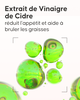 Résultats gummies vinaigre de cidre contrôle des fringales