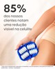 Massajador Cellroller aplicado na pele para alisar casca de laranja