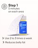 Before and after slimming results with Cellublue Maxi Pack