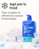 Application du soin minceur sur les cuisses Programme Cellublue