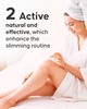 Cellublue Slimming Serum application on skin