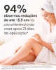 Aplicação do gel crioterapia nas coxas Cellublue