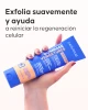 Textura cremosa del gommage antiestrías Cellublue