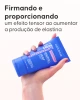 Textura do creme reafirmante Cellublue aplicada na pele