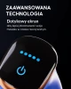 Masażer antycellulitowy Cellublue podczas użycia na nogach