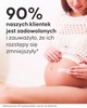 Aplikacja kremu na rozstępy Cellublue na skórę brzucha