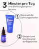Anwendung der Dehnungsstreifen Creme auf der Haut