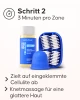 Maxi Cellulite Pack Cellublue Anwendungsschritte erklärt