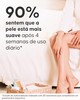 Aplicação do óleo massagem celulite Cellublue nas coxas