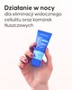 Aplikacja nocnego kremu antycellulitowego na skórę ud