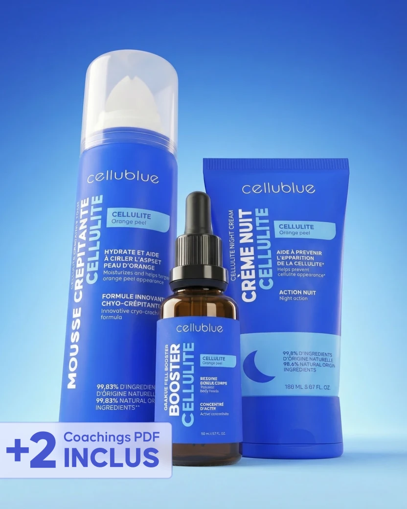 Programme anti-cellulite jour et nuit Cellublue avec soins ciblés inclus
