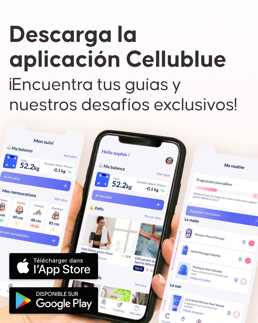 Gua Sha corporal Cellublue resultado drenaje linfático