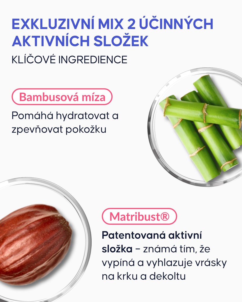 Zpevňující gel Cellublue detail přírodního složení