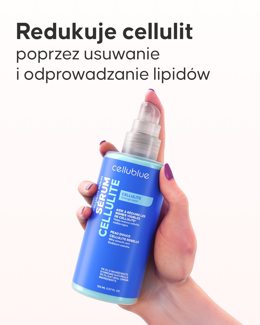 Serum antycellulitowe Cellublue konsystencja i tekstura produktu