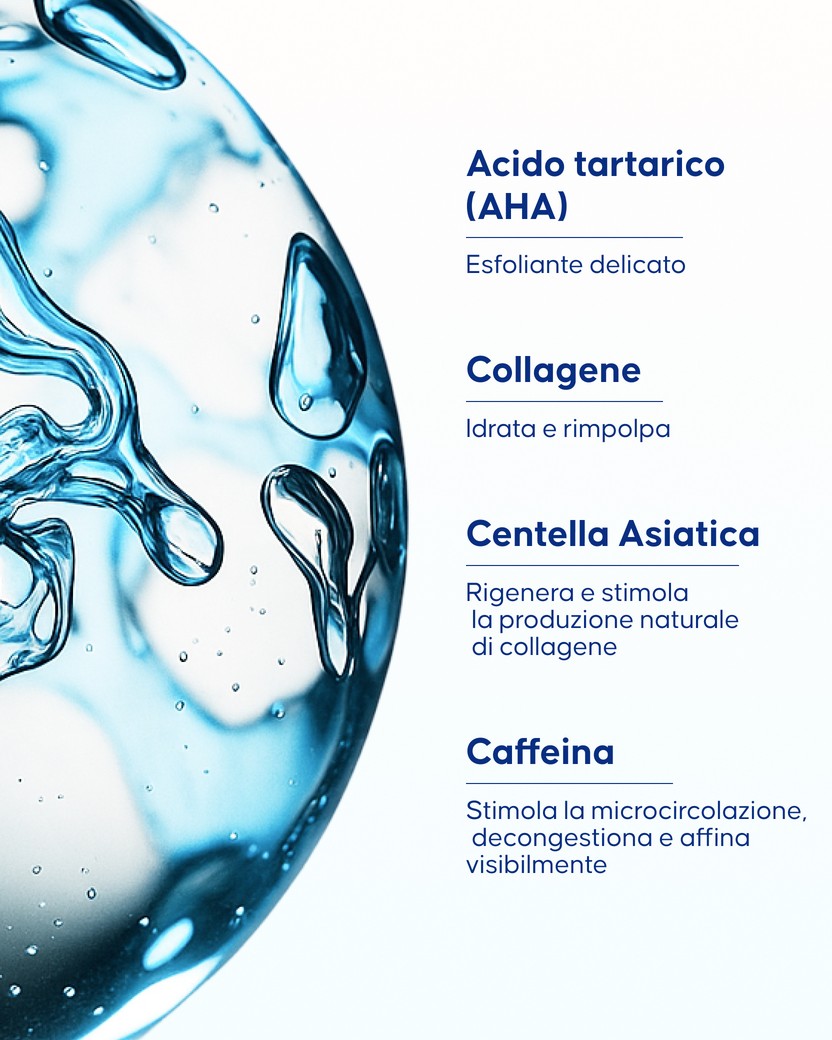Donna che indossa maschera liftante doppio mento Cellublue