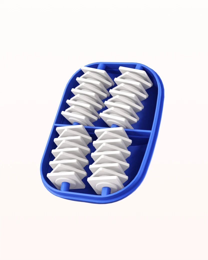 Cellblue Orangenhaut Massagegerät Cellroller Produktansicht frontal