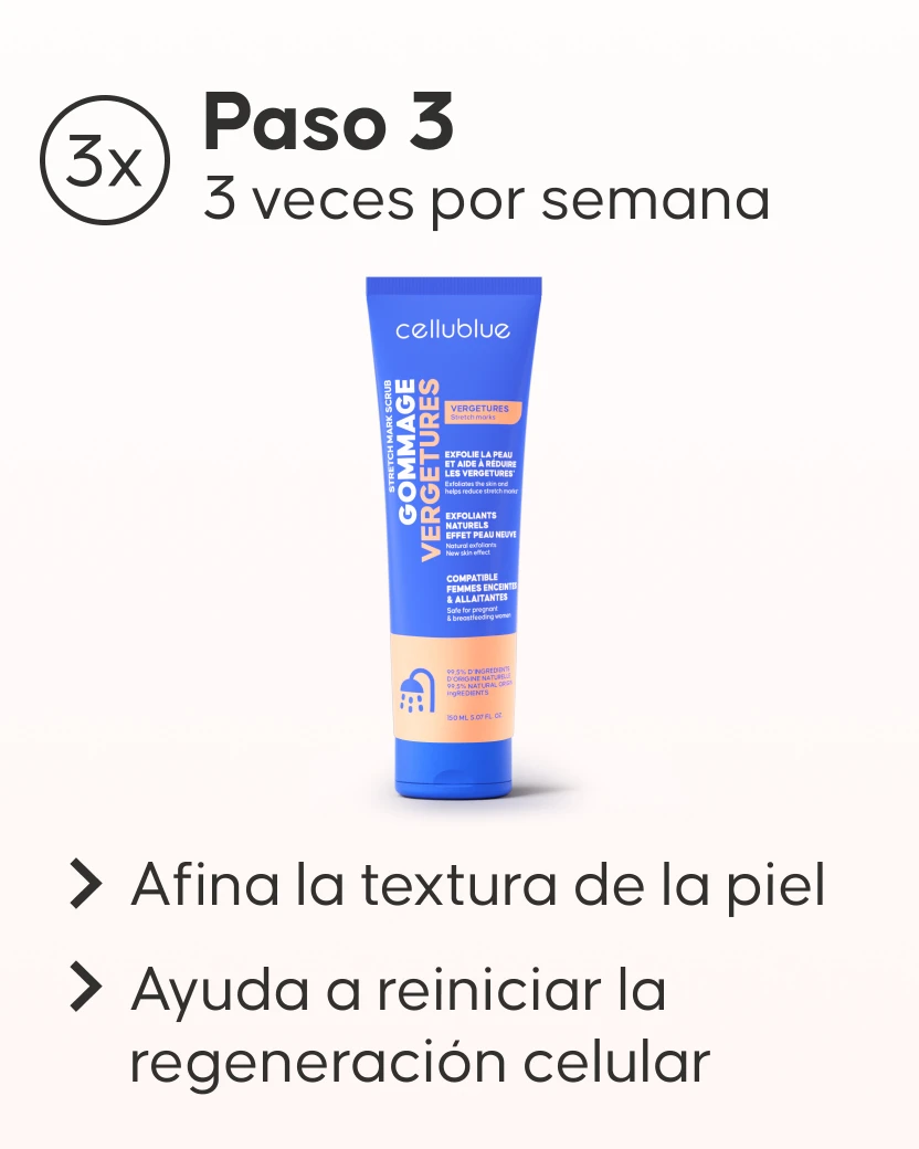 Pack Maxi Antiestrías compatible con embarazo Cellublue