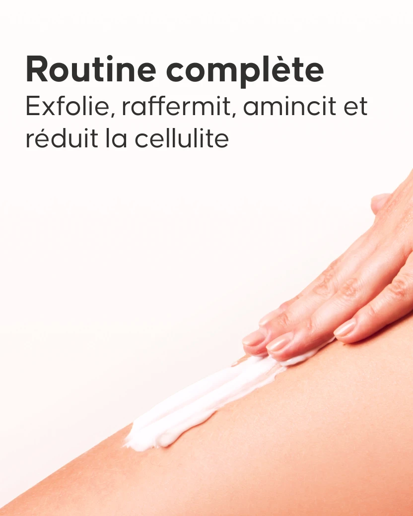 Utilisation des soins fermeté et anti-vergetures pack Cellublue