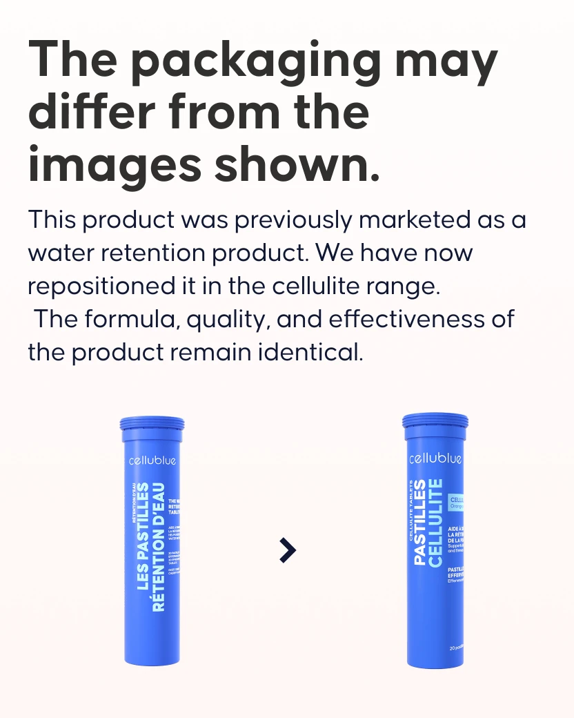 Daily hydration routine with Cellublue effervescent cellulite tablets