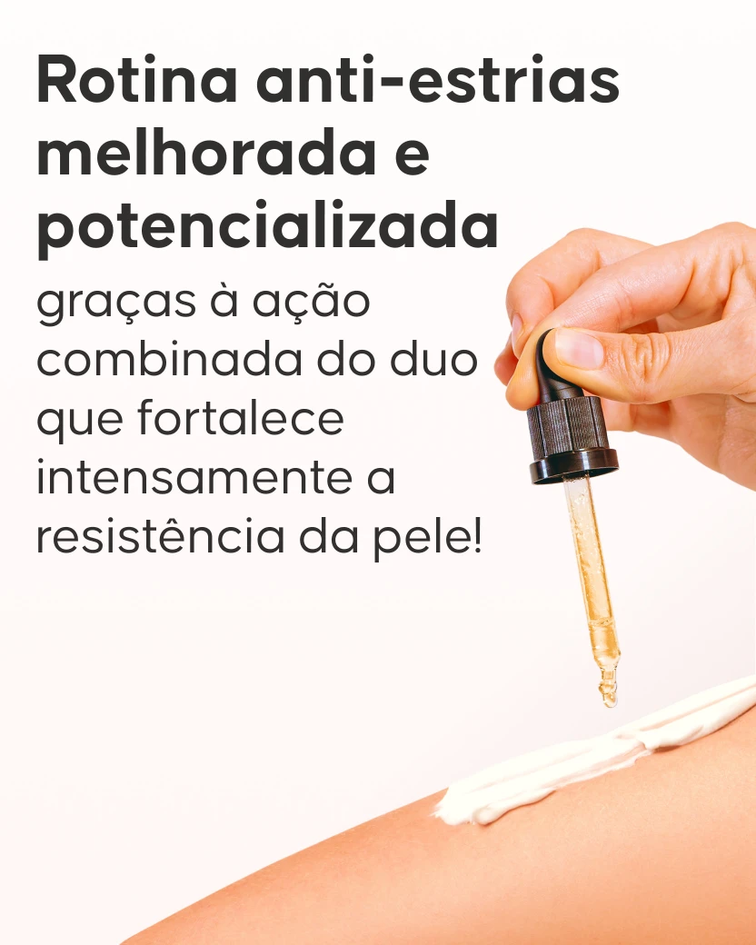 Duo booster elasticidade e creme antiestrias Cellublue embalagem
