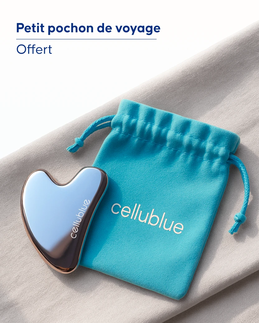 Masque cou complémentaire au Gua Sha Cellublue