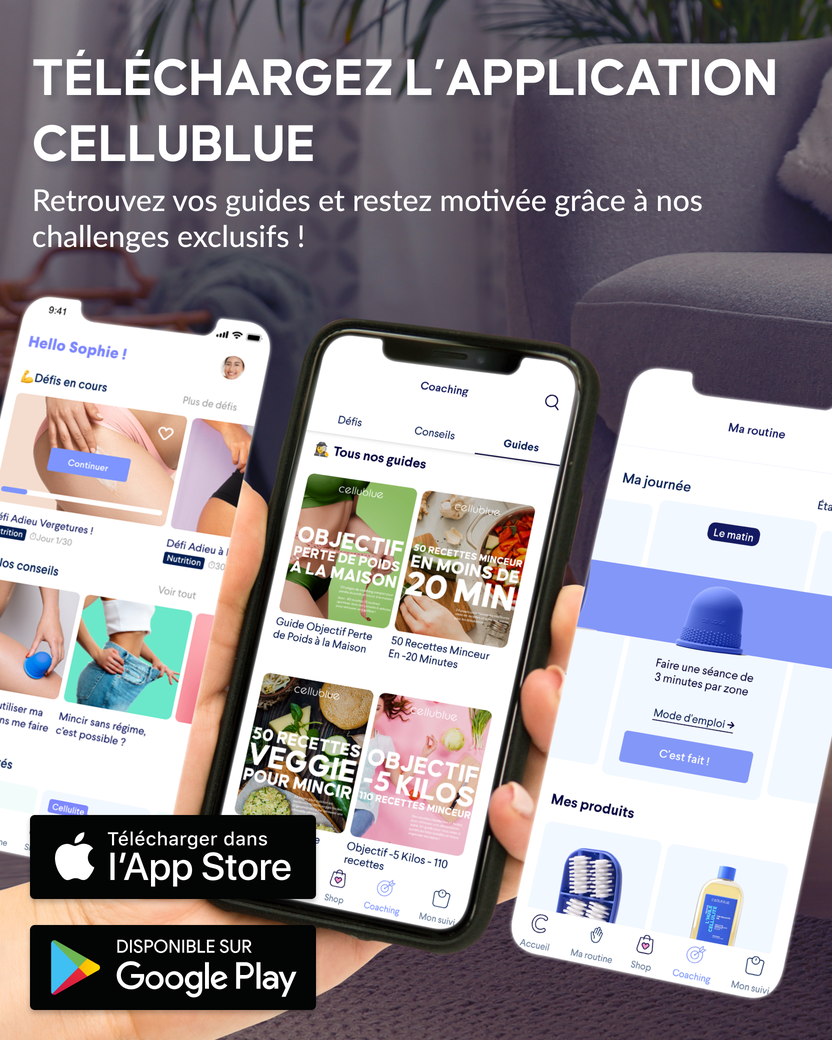 Balance minceur Cellublue suivi objectifs et motivation