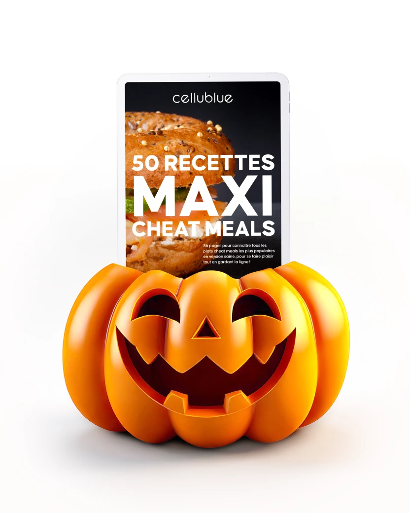 Coffret maman bébé Cellublue incluant le guide recettes