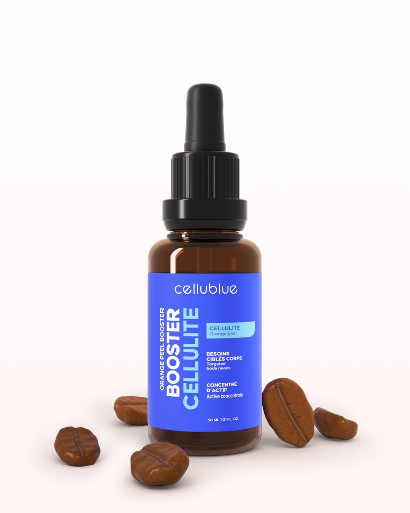 Cellublue Anti-Cellulite Booster Konzentrat Produktansicht Flasche
