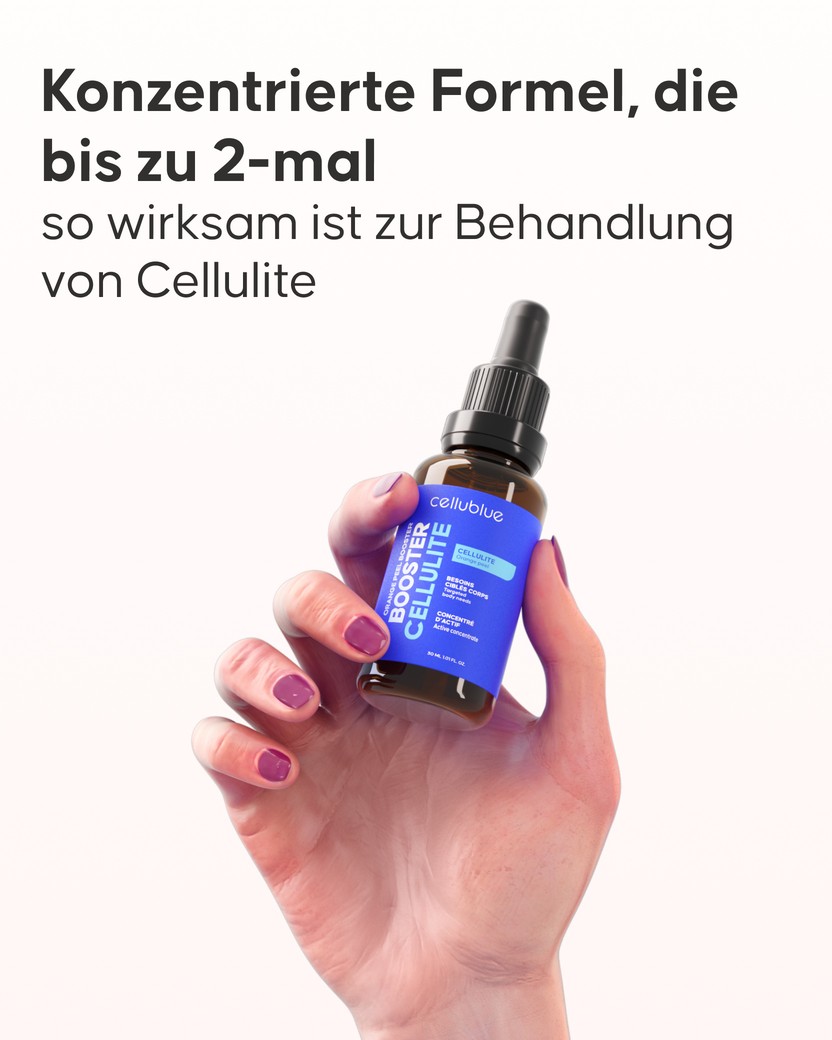 Anti-Cellulite Booster Konzentrat Textur und Konsistenz Nahaufnahme