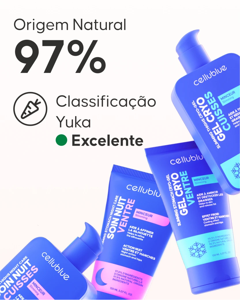 Rotina completa dia e noite pack minceur Cellublue