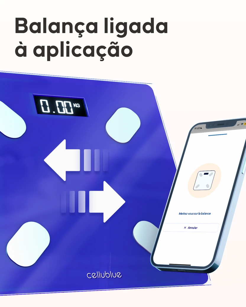 Balança emagrecedora conectada - 5
