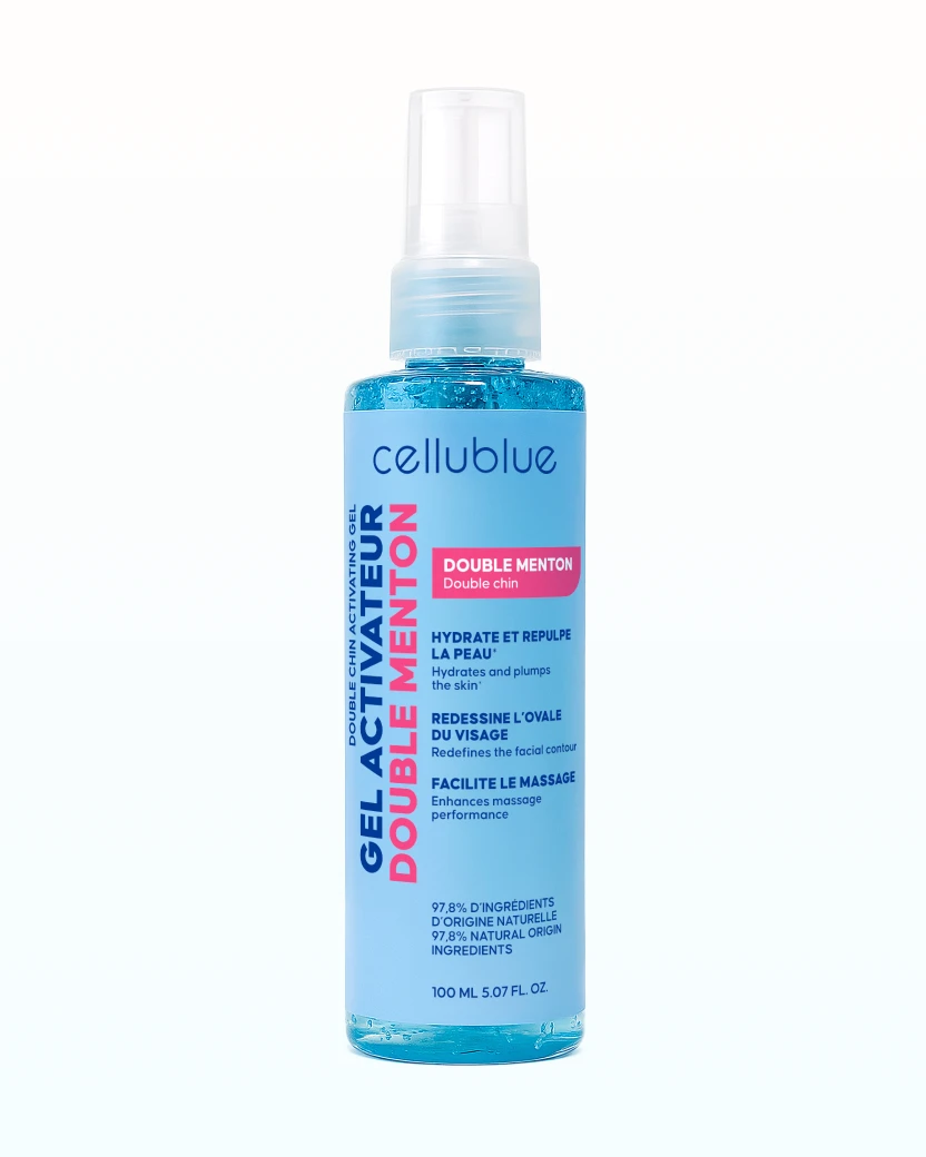 Żel aktywujący do twarzy Cellublue w tubce widok z przodu