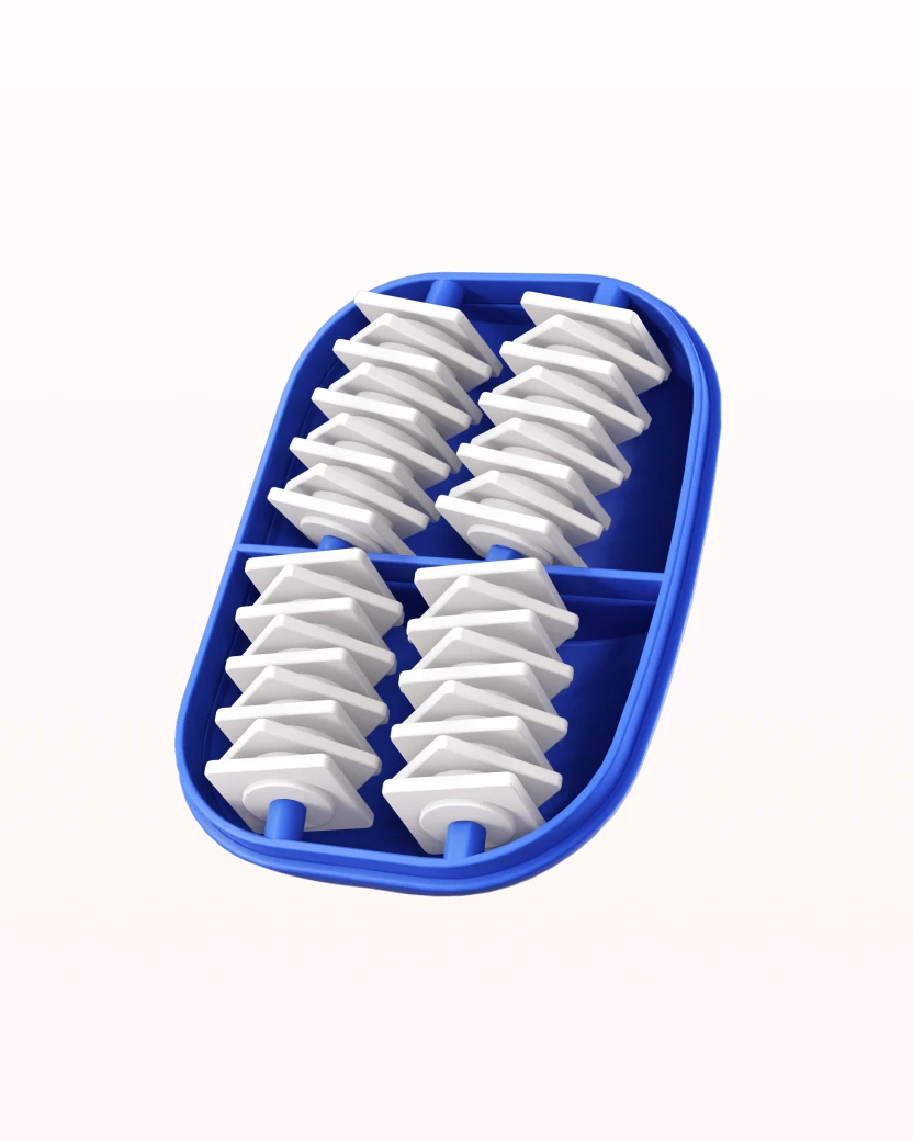 CellRoller Cellublue slider présentation du masseur drainant