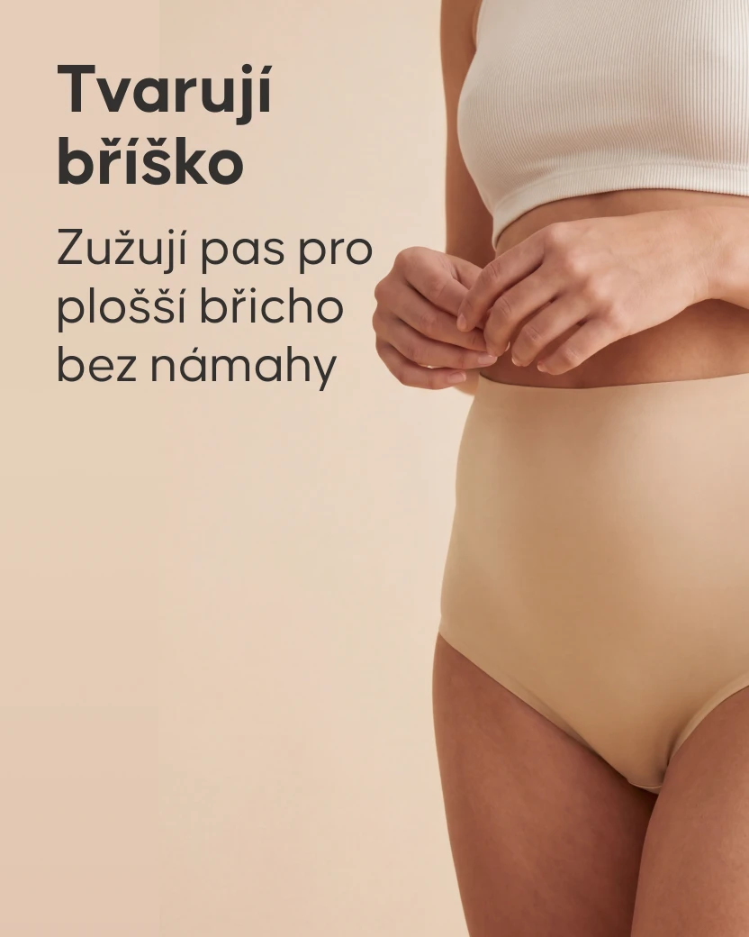 Zeštíhlující pás Cellublue detail materiálu a střihu - 2