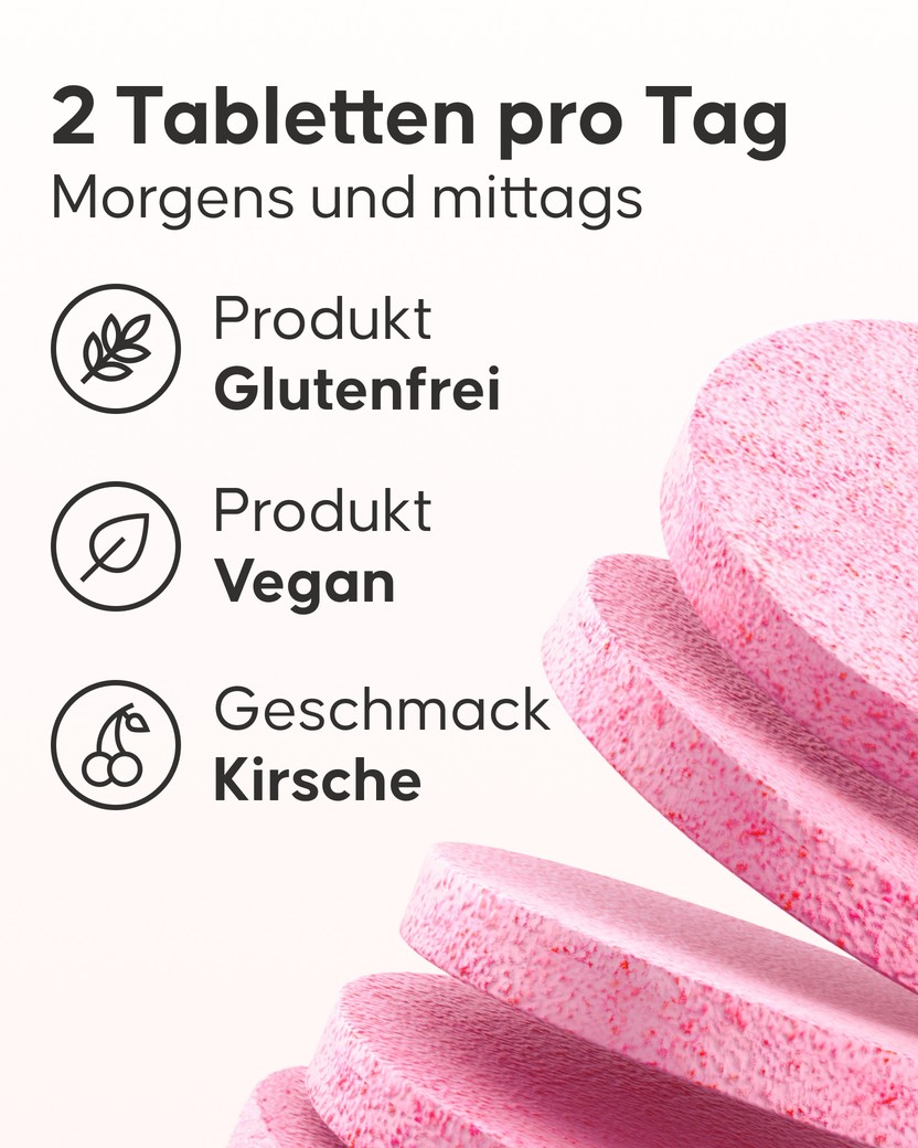 Vorher-Nachher-Ergebnis mit Cellulite Brausetabletten von Cellublue
