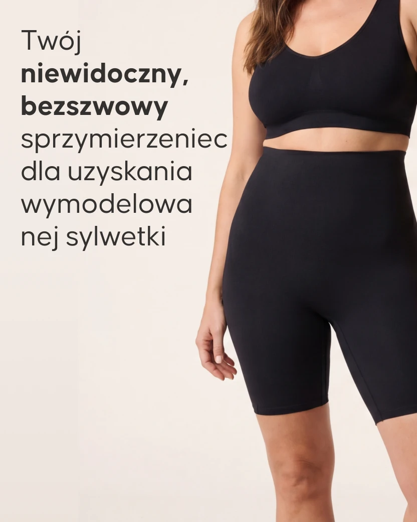 Szorty modelujące Cellublue zbliżenie na materiał i krój - 4