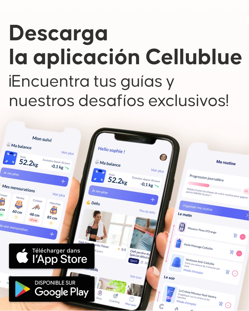 Uso diario del Pack Maxi Antiestrías Cellublue