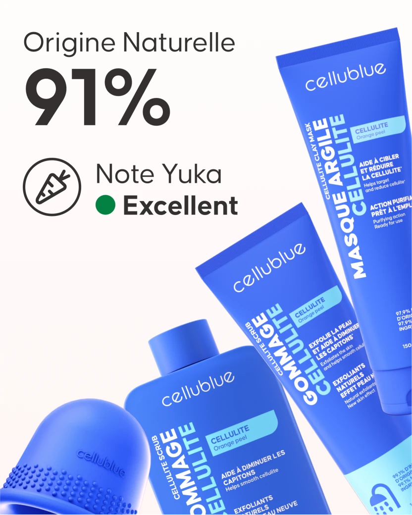 Programme Cellulite Douche Cellublue méthode palper-rouler brevetée