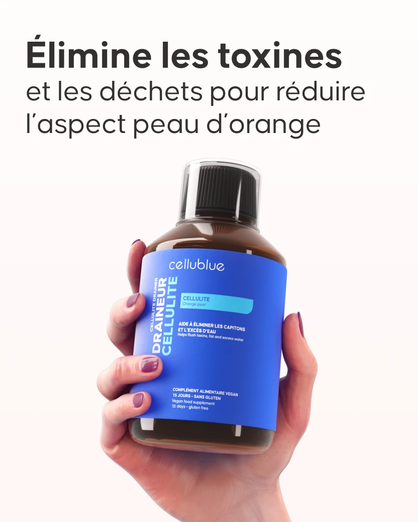 Slider draineur Cellublue efficacité anti-peau d'orange