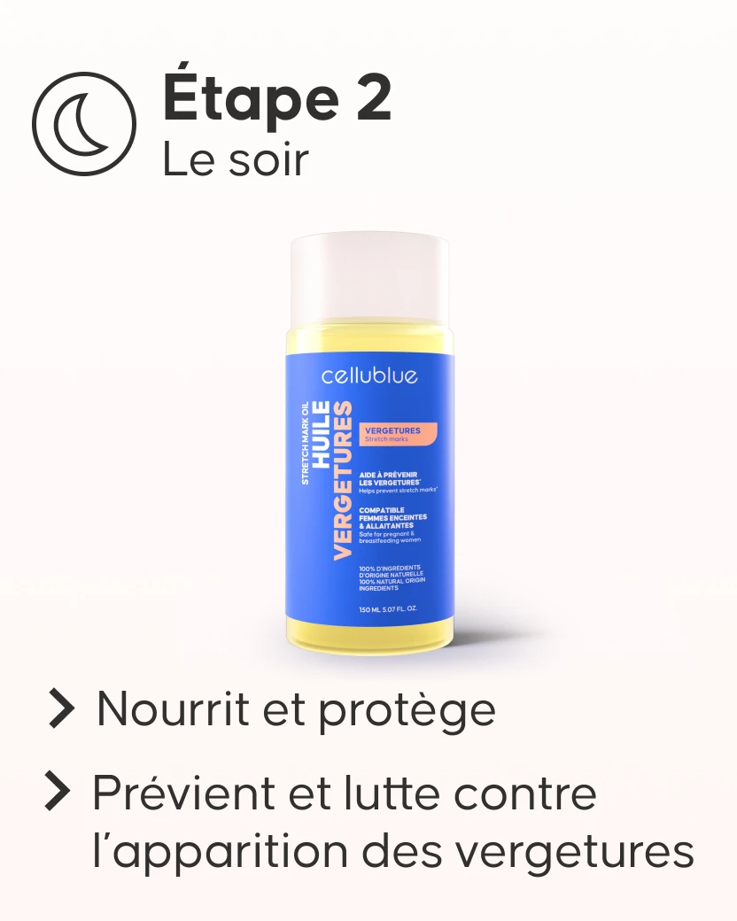 Résultats du Pack Maxi Vergetures Cellublue avant après