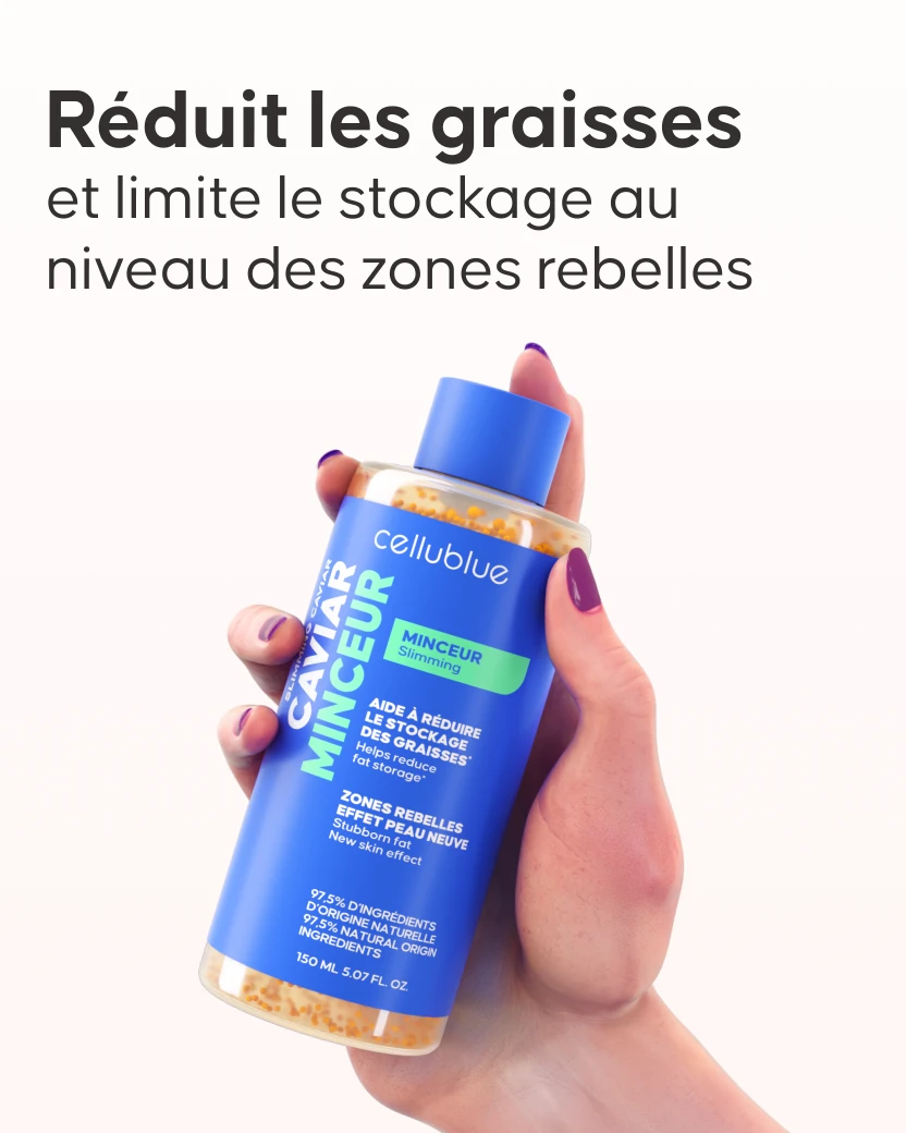 Slider utilisation Caviar Minceur zones ciblées