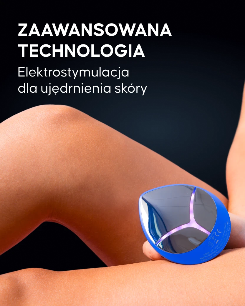 Urządzenie EMS Cellublue prezentacja panelu sterowania