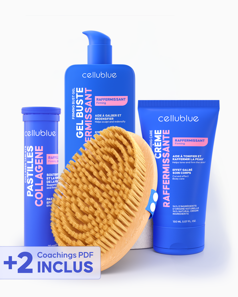 Pack Maxi Raffermissant Cellublue en situation utilisation quotidienne