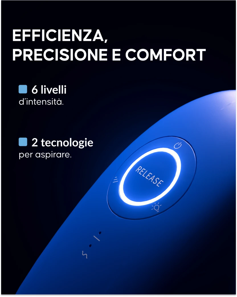 Coppetta elettrica anticellulite Cellublue in uso sulla pelle